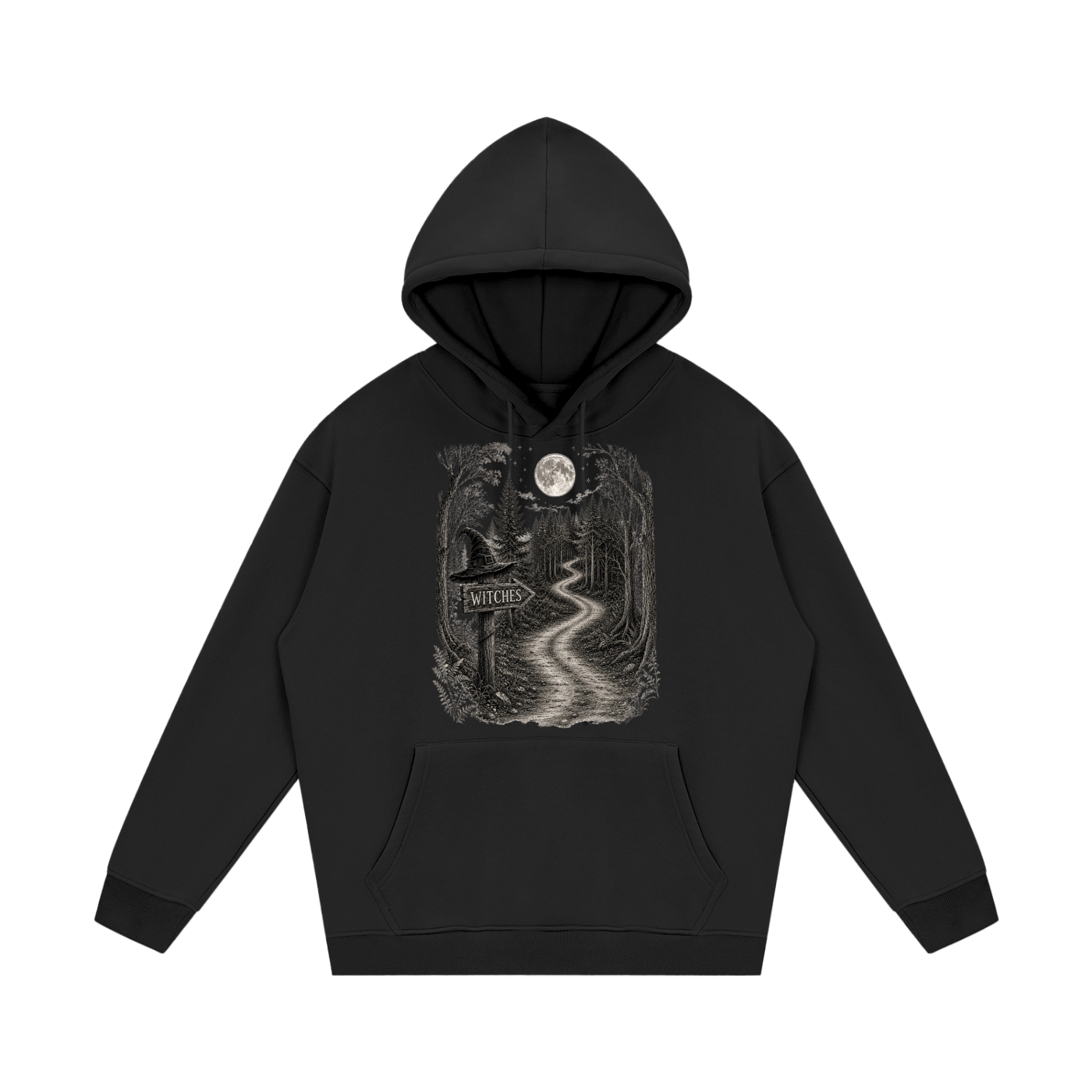 Witches Way Fleece Hoodie