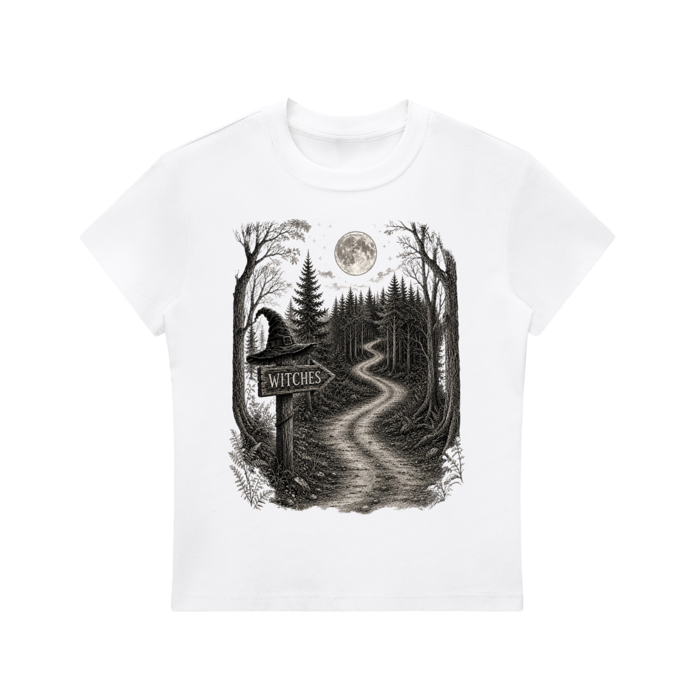 Witches Way Contour Fit Tee