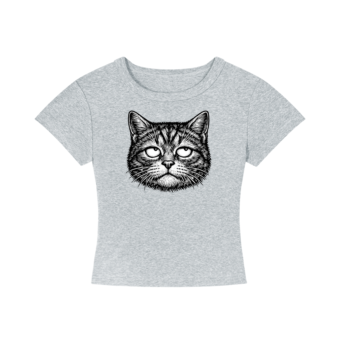 Unbothered Cropped Tee