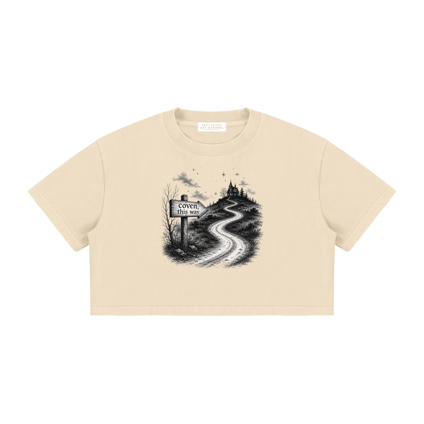 Coven This Way Cropped Boxy Tee