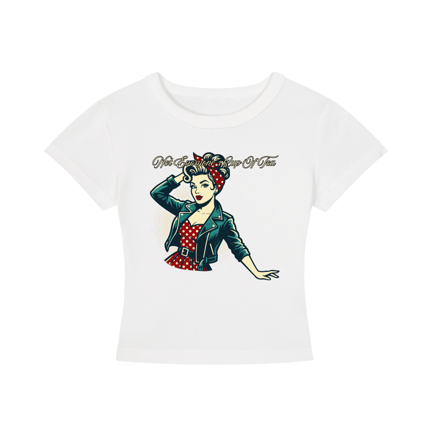 Not Everyone's Cup Of Tea Cropped Tee