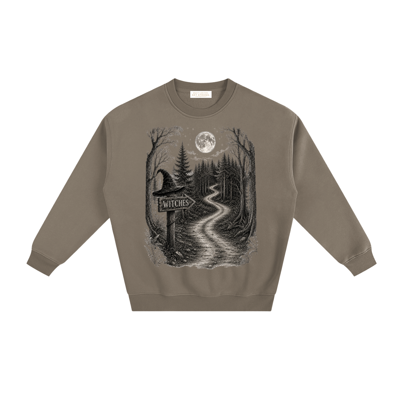 Witches Way Fleeced Sweatshirt