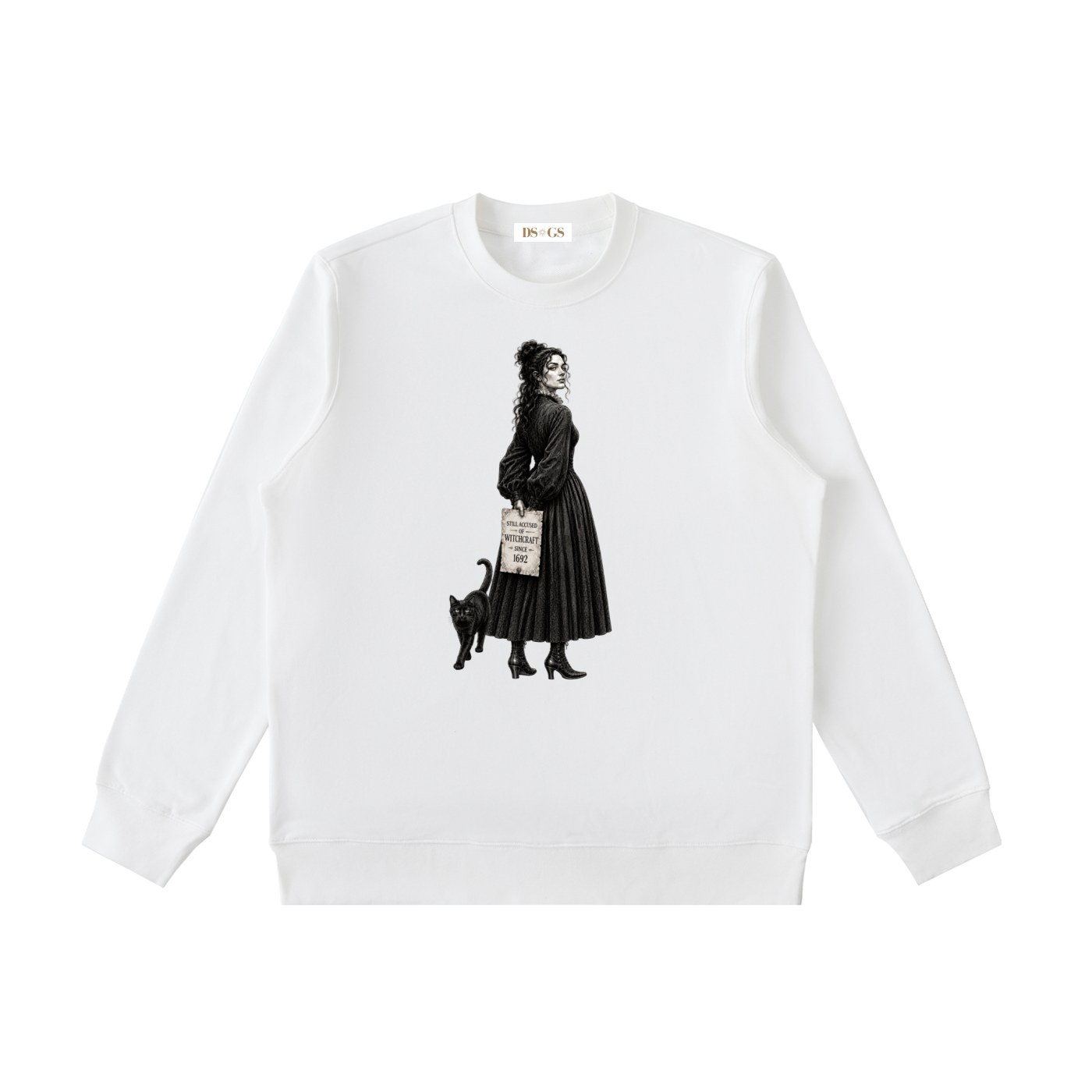 Accused of Witchcraft Oversized Crewneck Sweatshirt