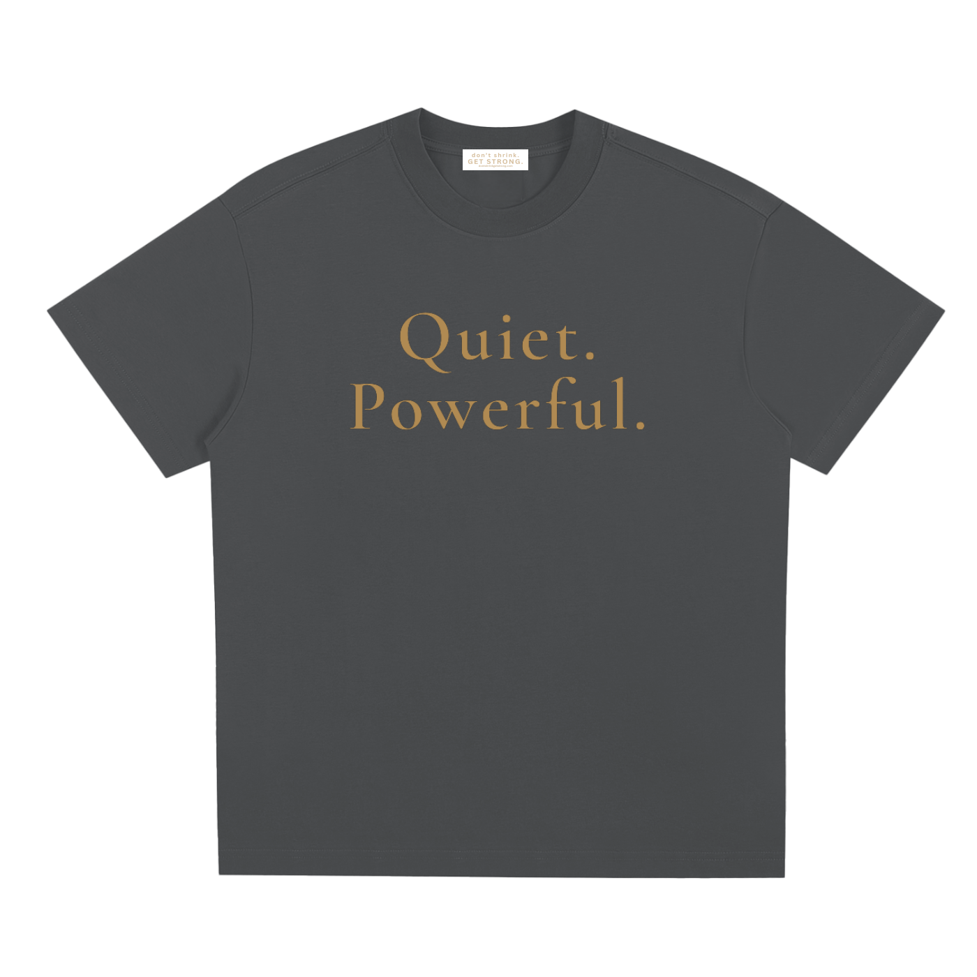 Quiet. Powerful. Quick-Dry Tee