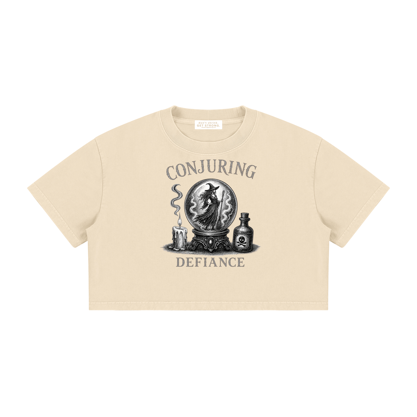 Conjuring Defiance Cropped Boxy Tee