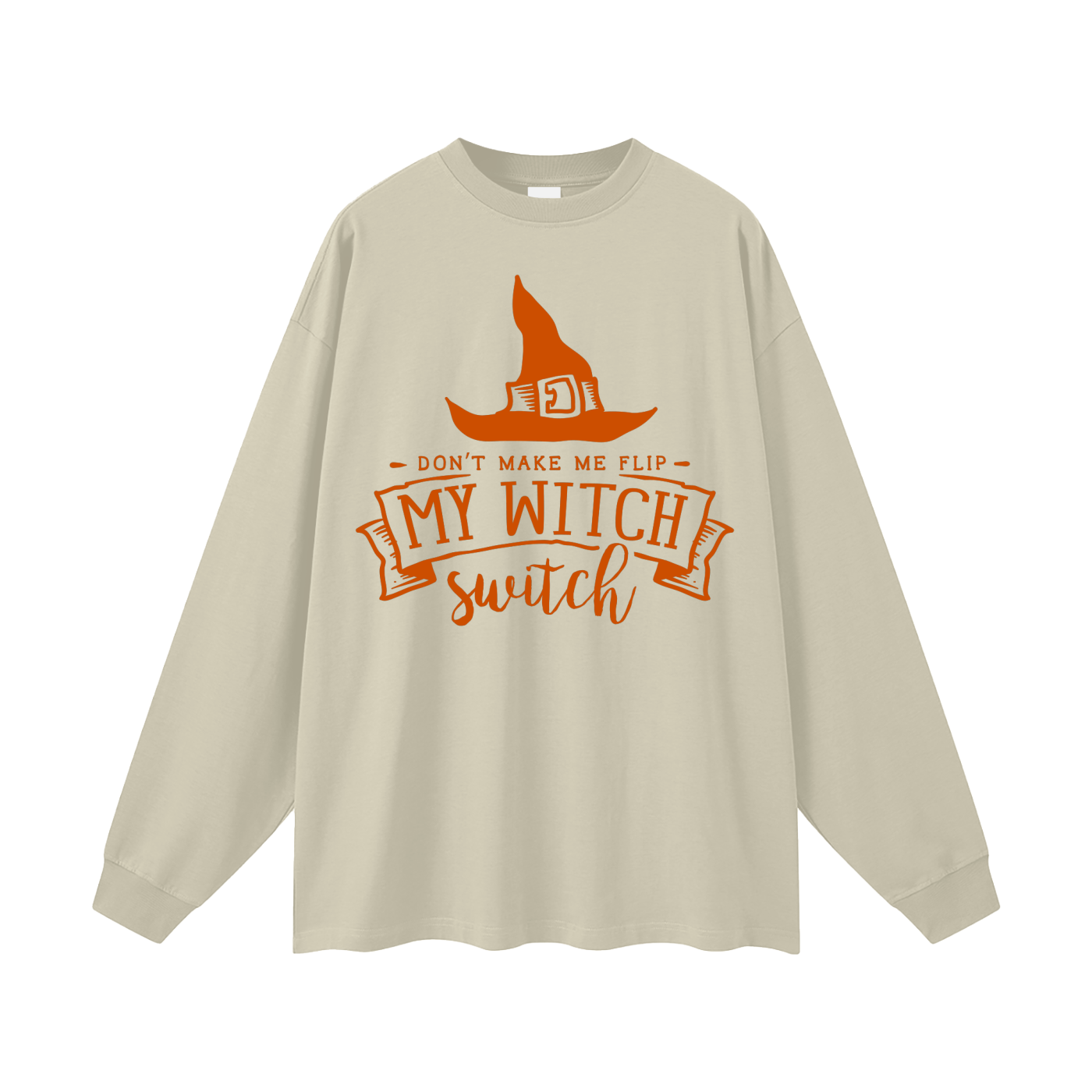 Witch Switch Oversized Long Sleeve Tee