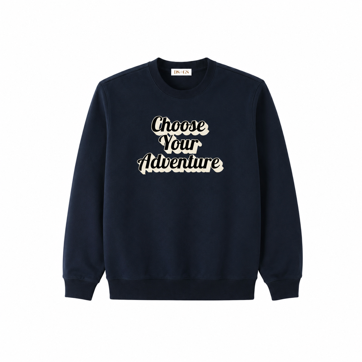 Choose Your Adventure Oversized Crewneck  Sweatshirt