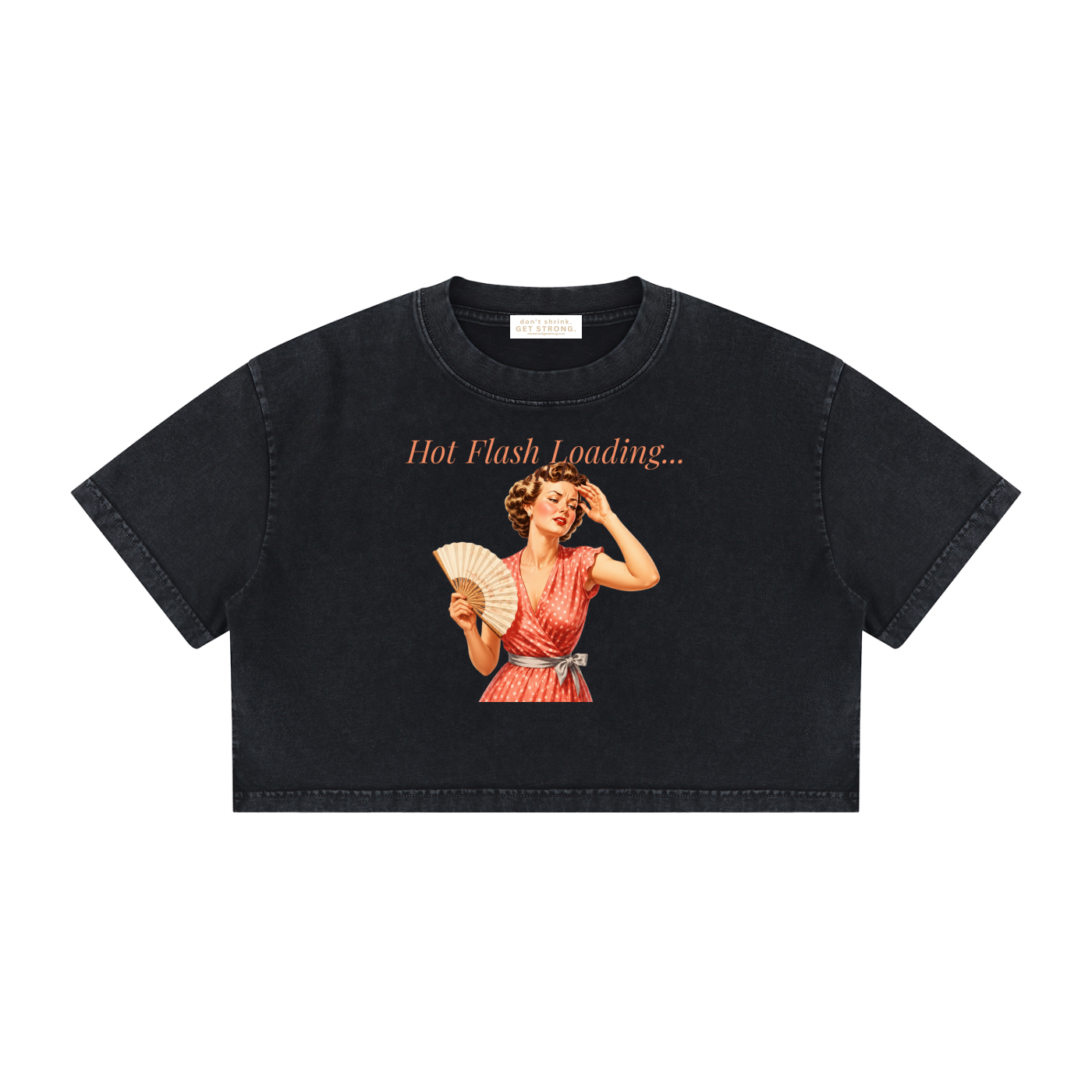 Hot Flash Loading Cropped Boxy Tee
