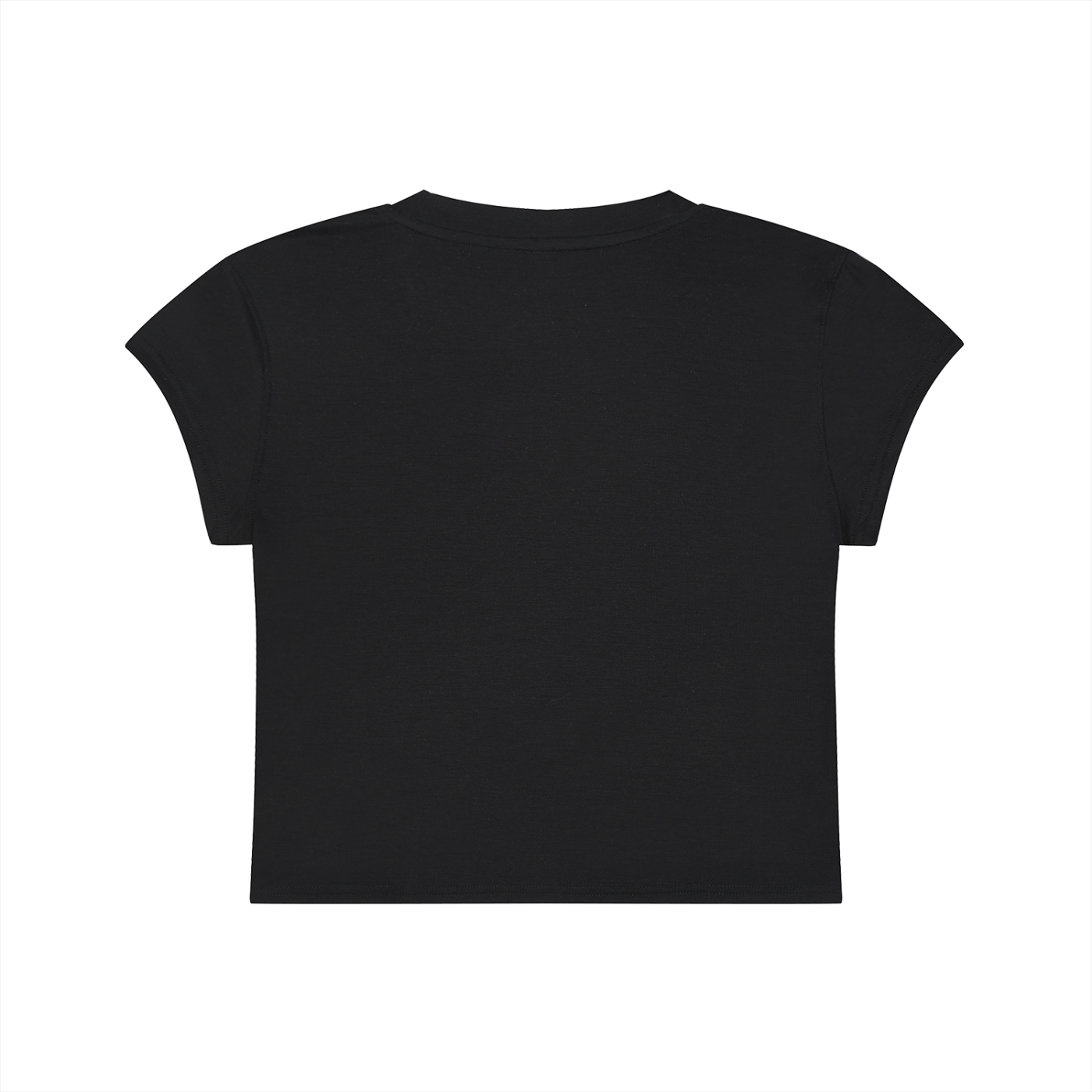 I Define Me Capped Sleeve Crop Tee