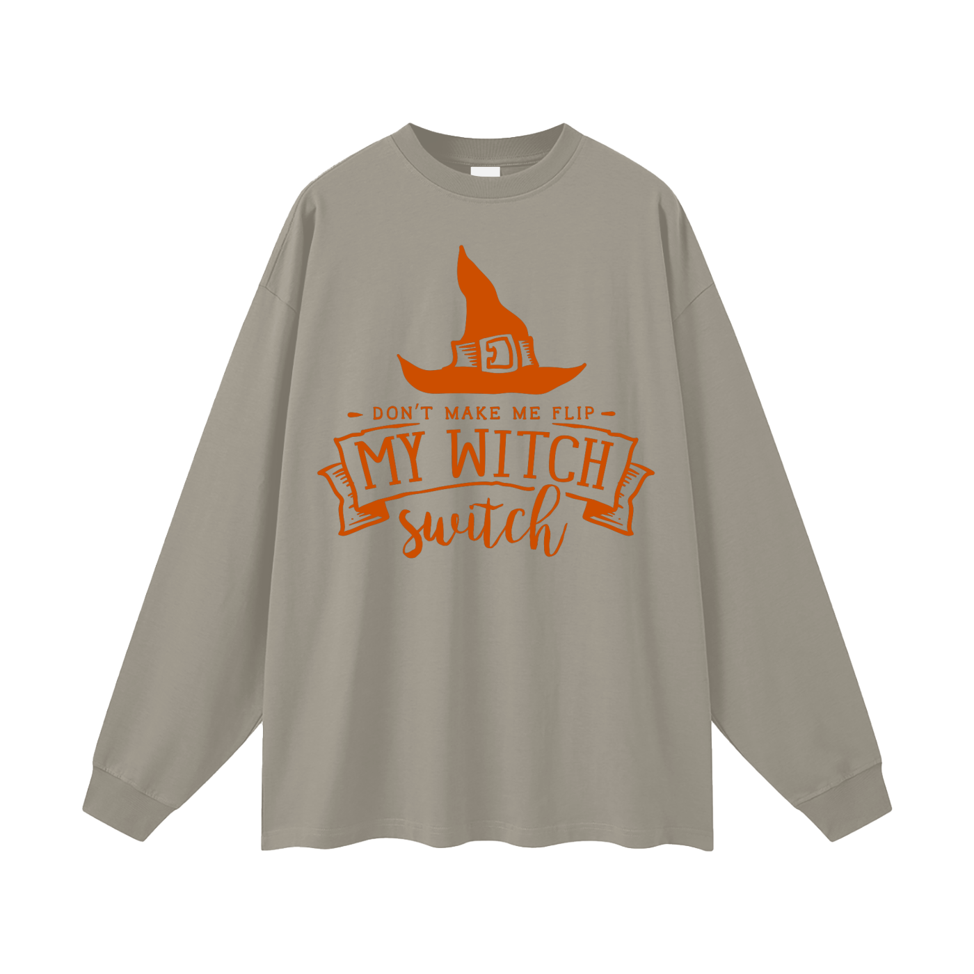 Witch Switch Oversized Long Sleeve Tee