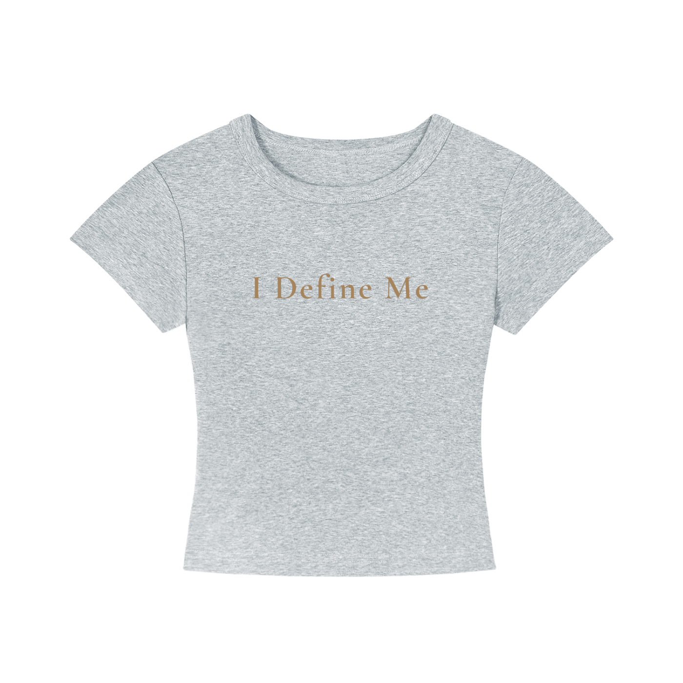 I Define Me Cropped Tee
