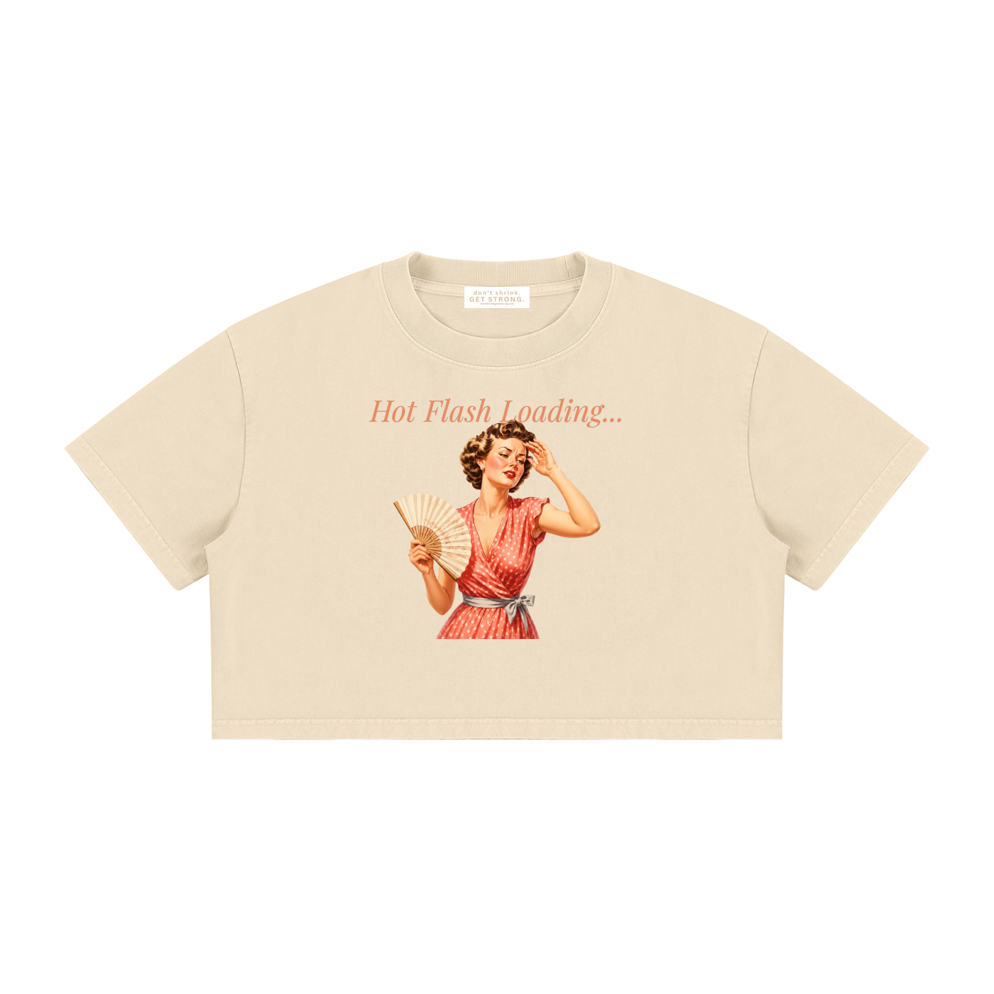 Hot Flash Loading Cropped Boxy Tee