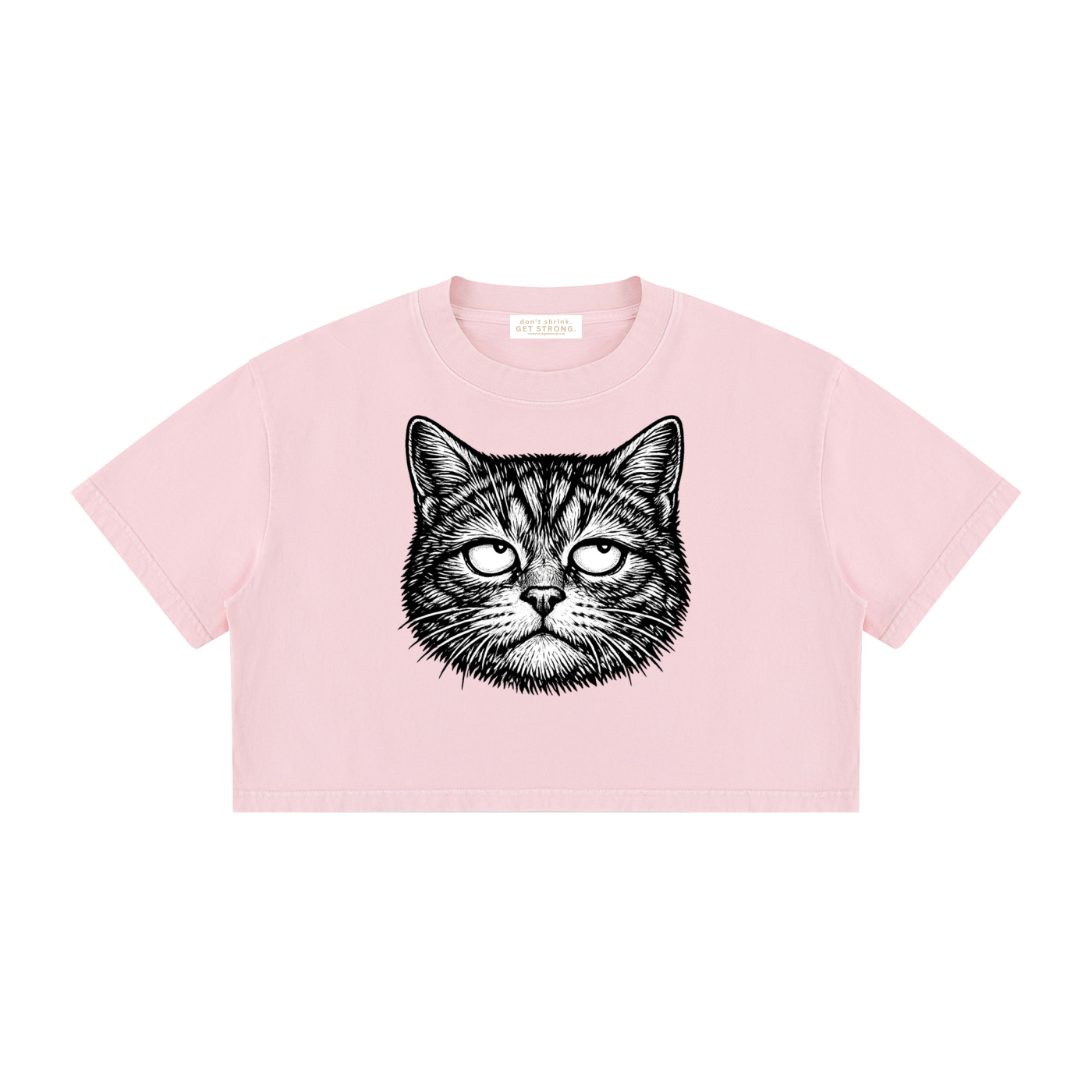 Unbothered Cropped Boxy Tee