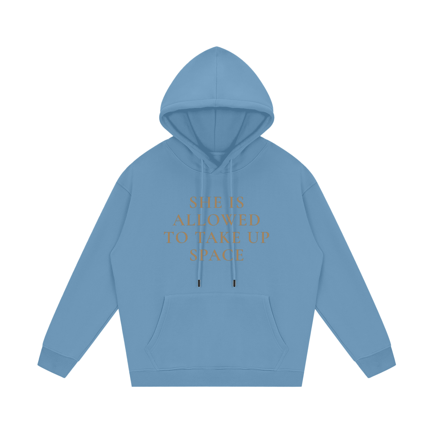 She Is Allowed To Take Up Space Fleece Hoodie