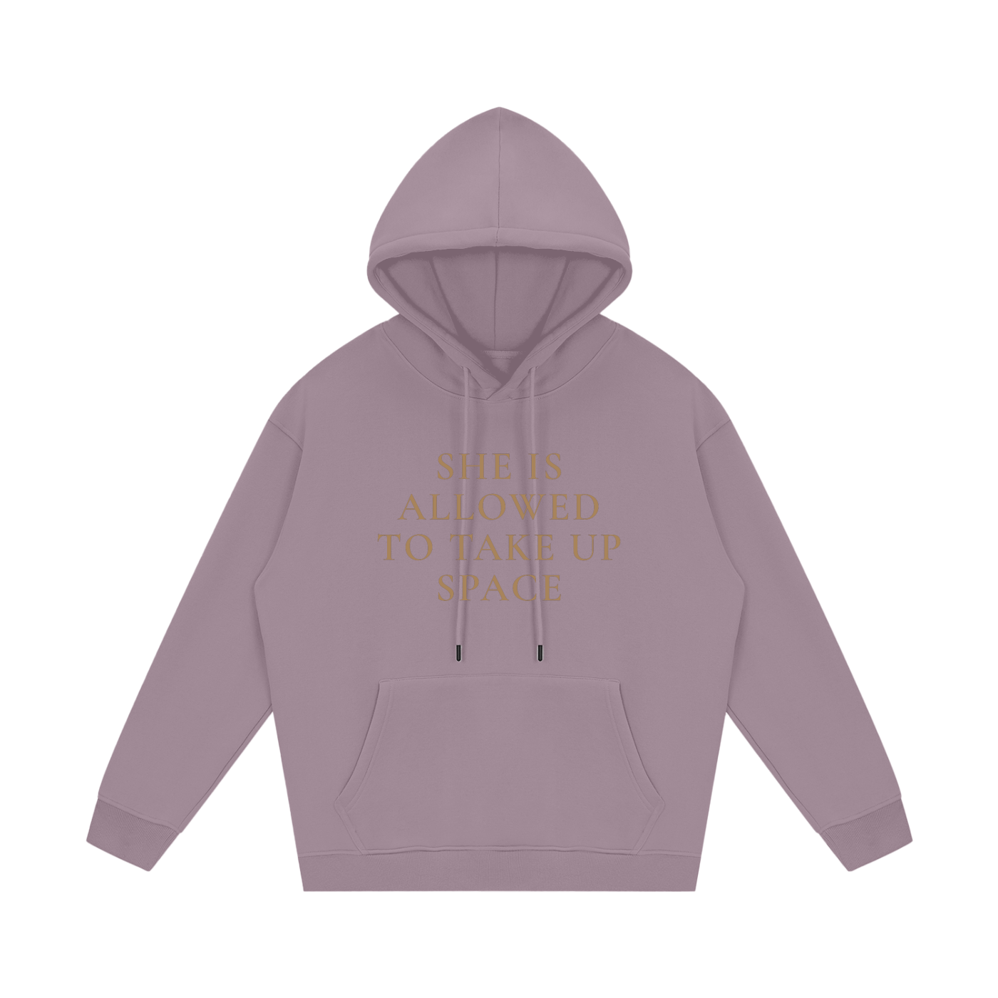 She Is Allowed To Take Up Space Fleece Hoodie