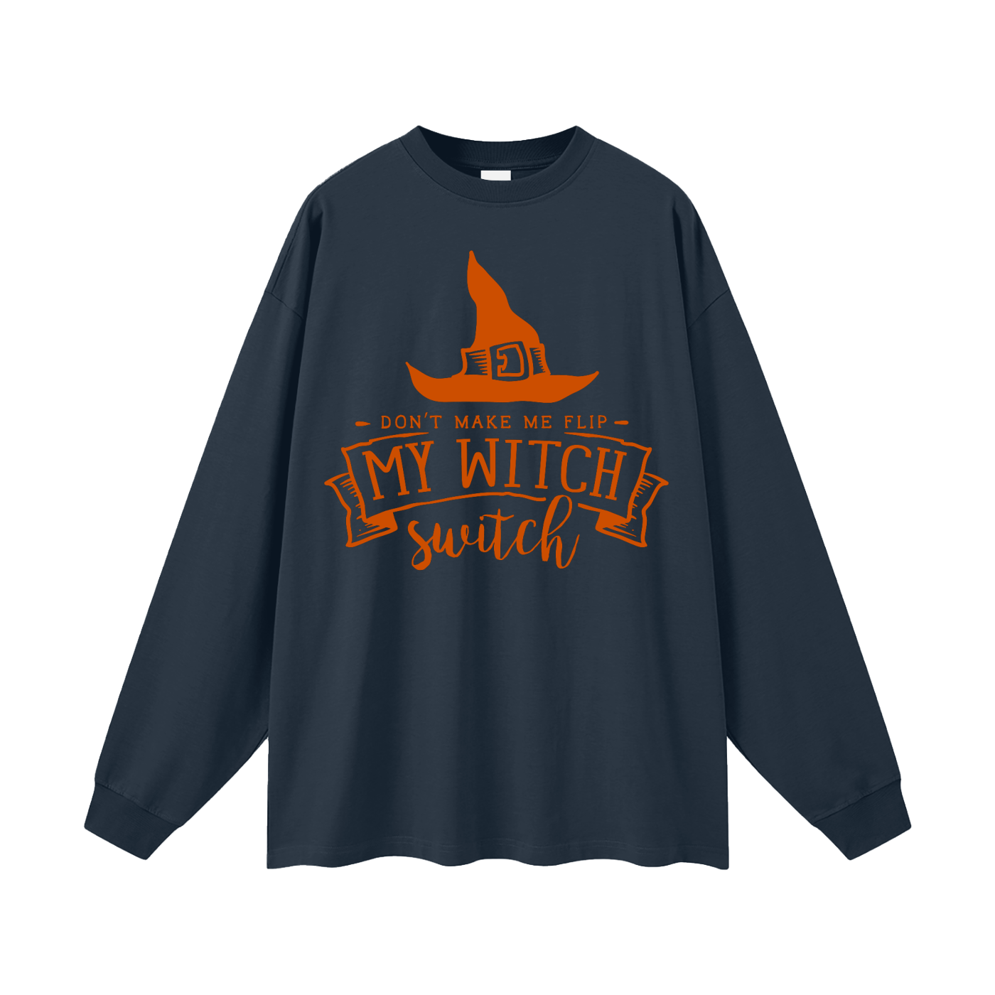Witch Switch Oversized Long Sleeve Tee