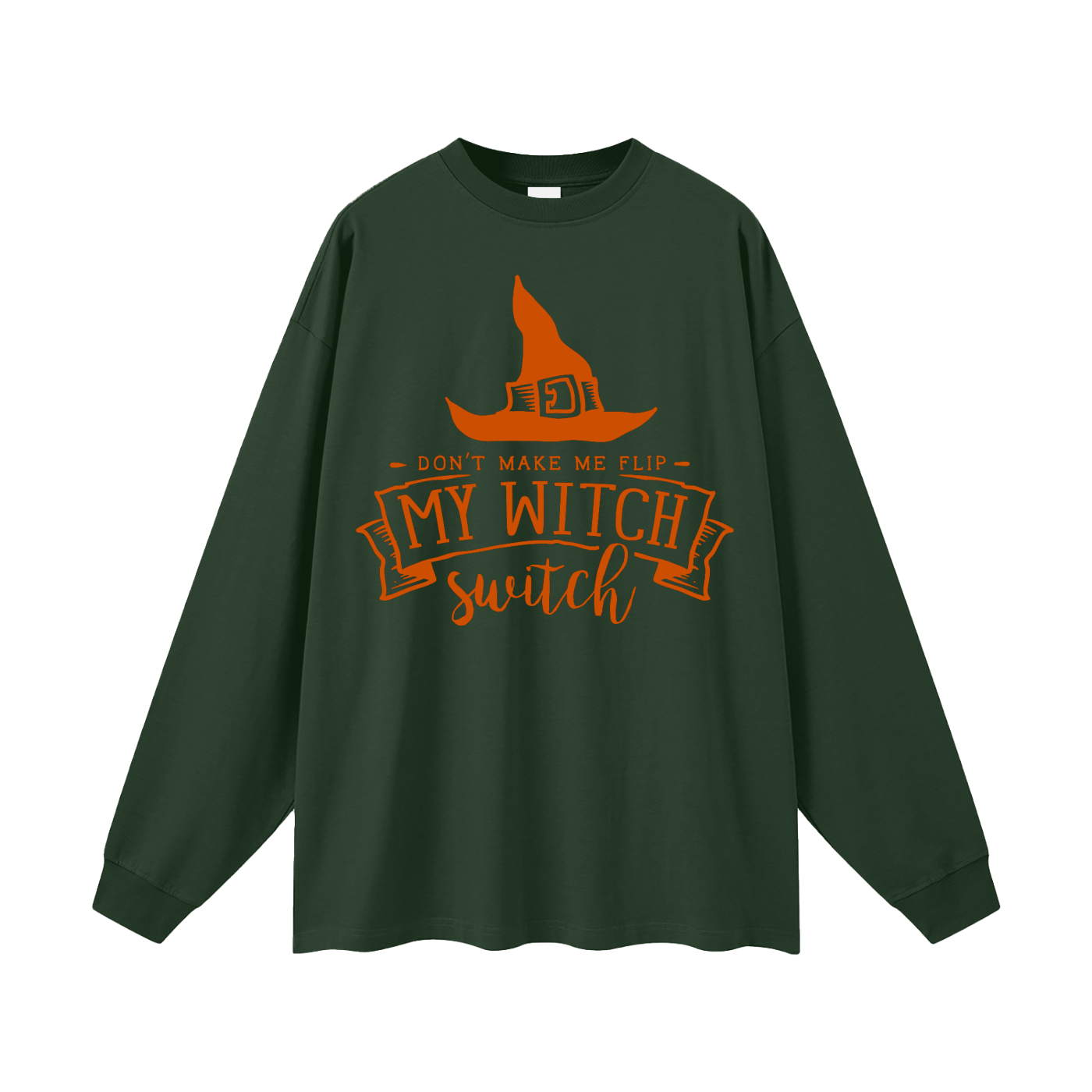 Witch Switch Oversized Long Sleeve Tee