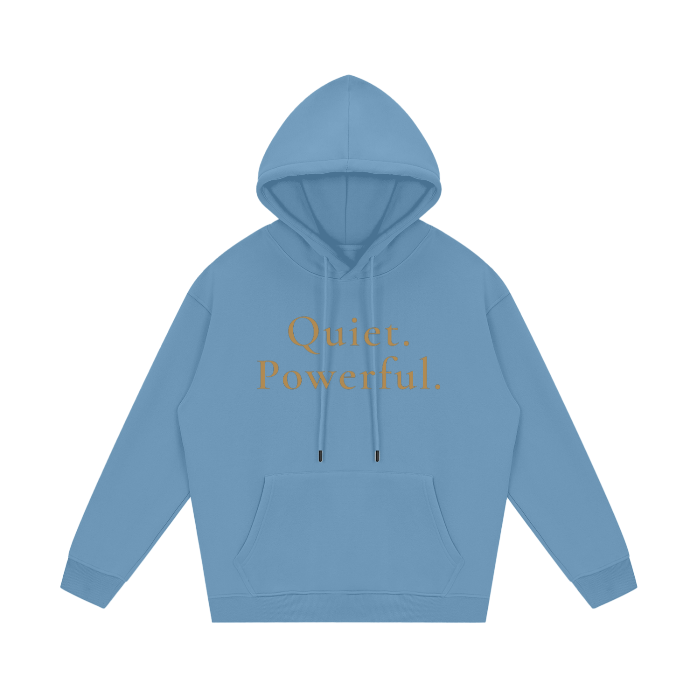 Quiet.  Powerful. Fleece Hoodie
