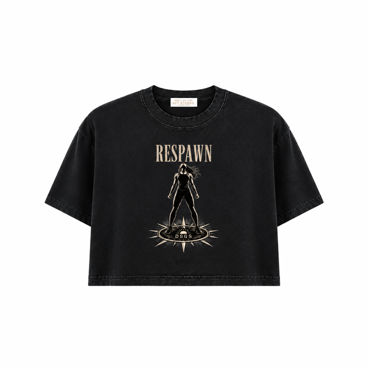Respawn Cropped Boxy Tee