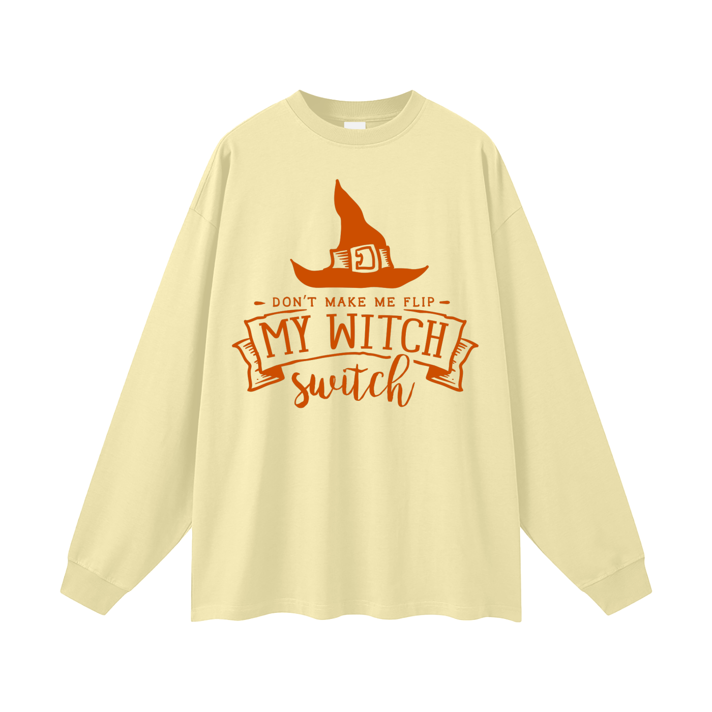 Witch Switch Oversized Long Sleeve Tee