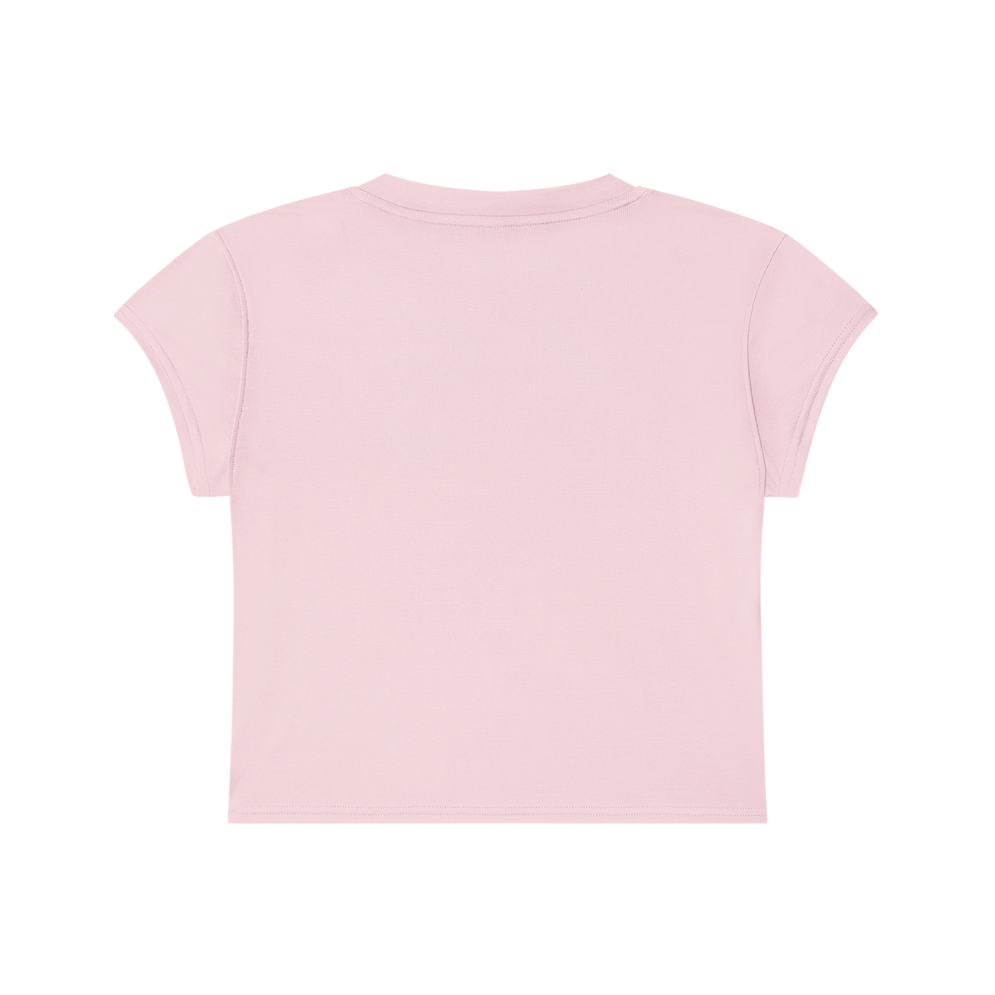 Quiet. Powerful. Capped Sleeve Crop Tee
