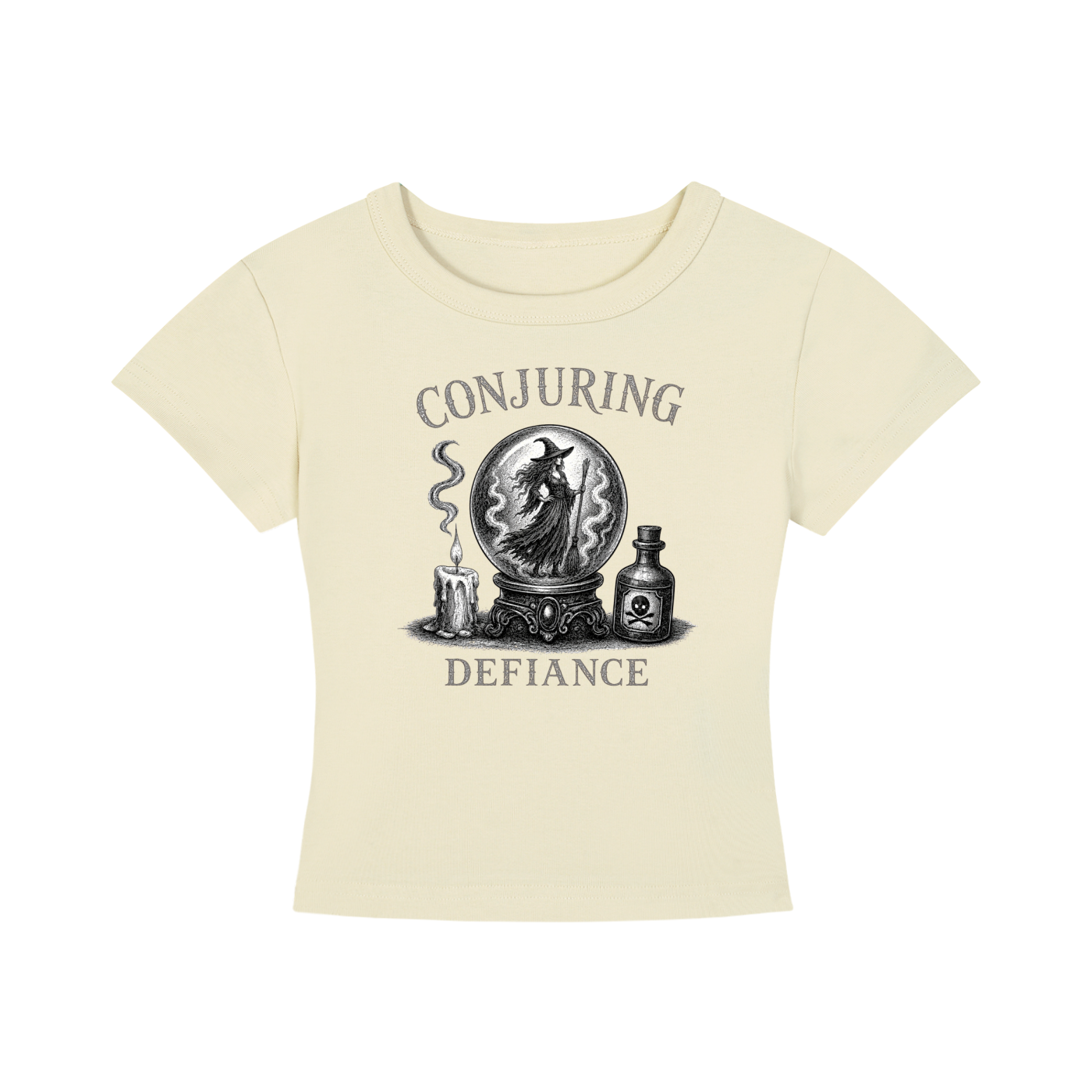Conjuring Defiance Cropped Tee