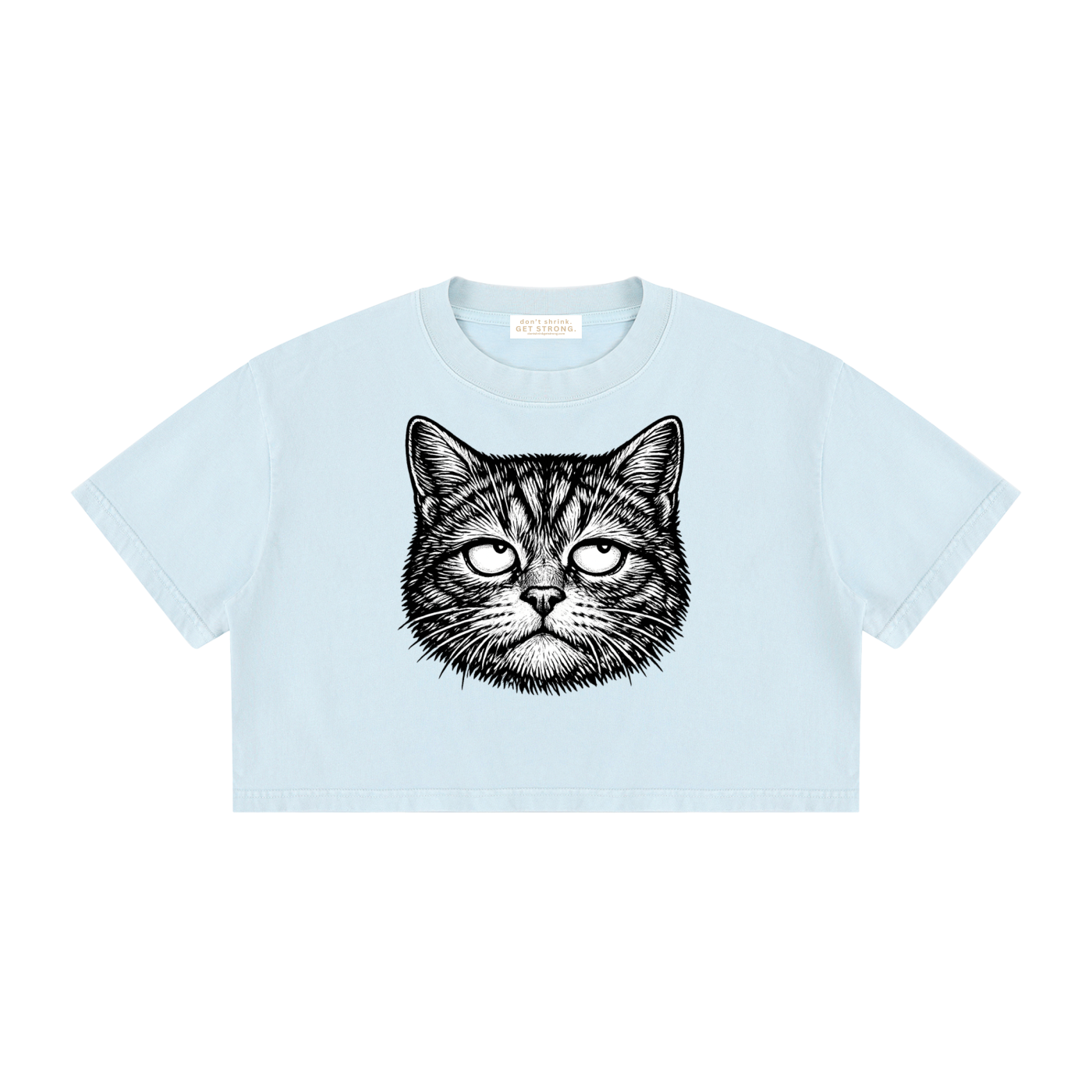 Unbothered Cropped Boxy Tee