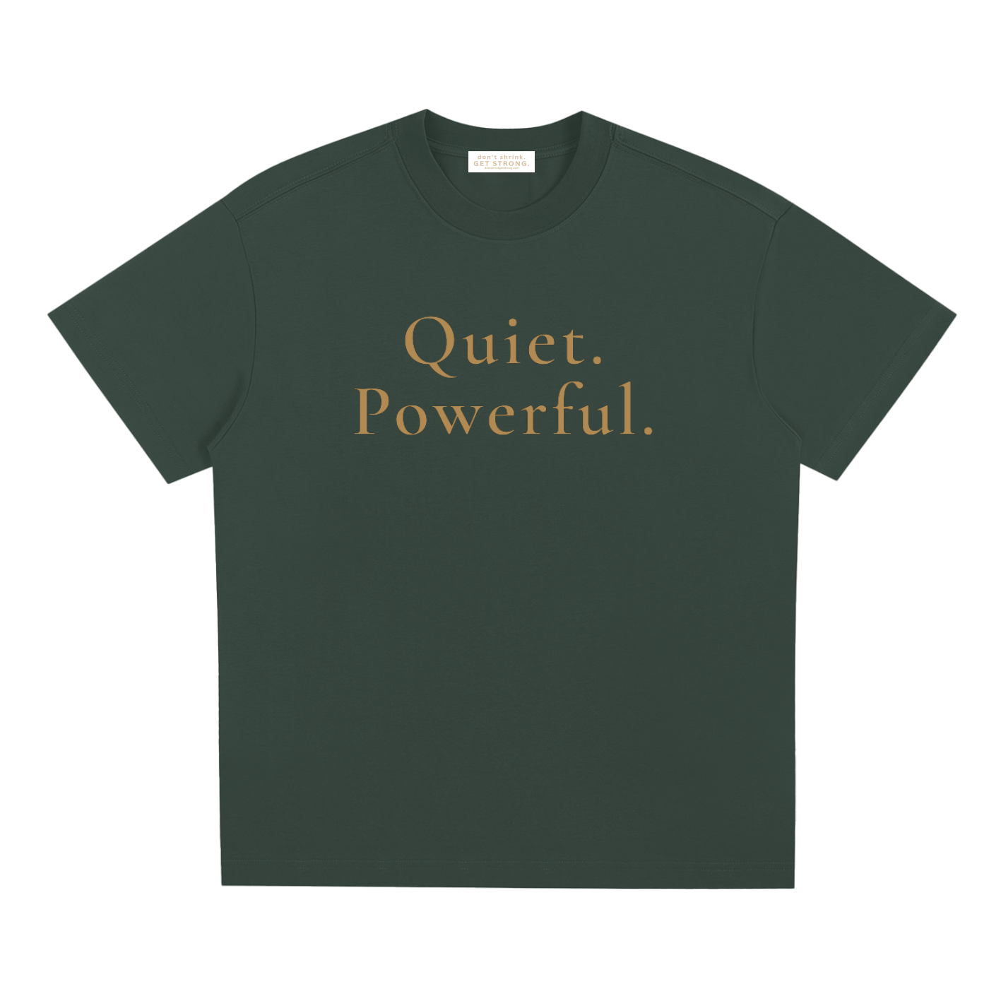 Quiet. Powerful. Quick-Dry Tee