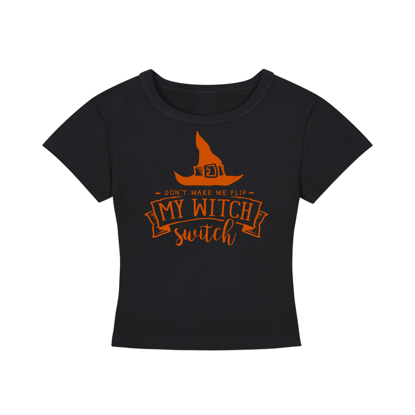 Witch Switch Cropped Tee